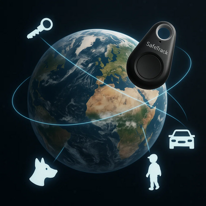 Real-Time GPS Tracker for Kids, Pets & Valuables – Compact Location Device with Geofencing & App Control