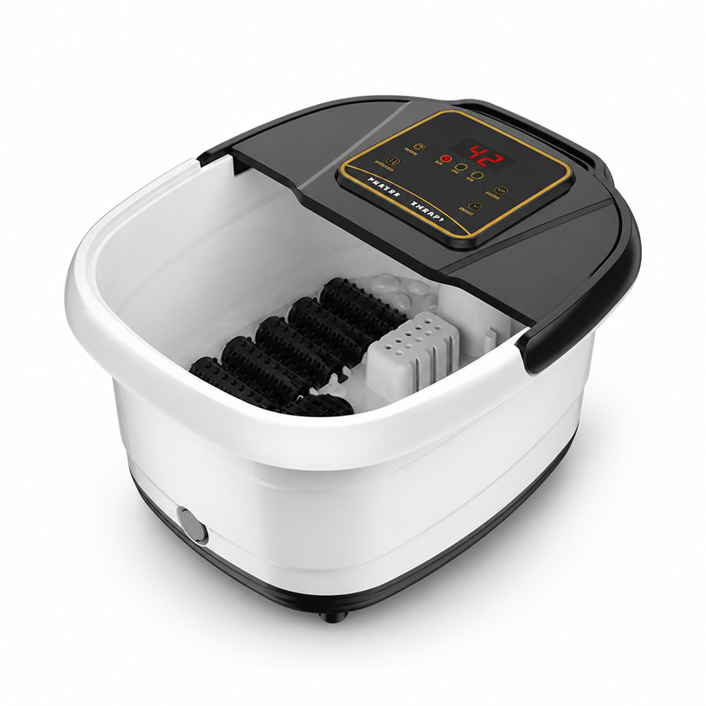 Heated Triple-Action Foot Spa (Rollers, Bubbles & Infrared)