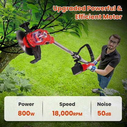 Cortacésped eléctrico, desbrozadora eléctrica, perfilador de césped, cortadora de pasto a batería, recortadora de césped a batería con ruedas