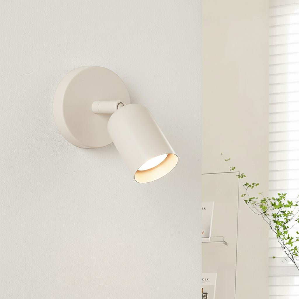 Soft Pastel Nordic Wall Light Fixture for Bedroom, Hallway & Living Room – Compact LED Sconce with Warm White Glow