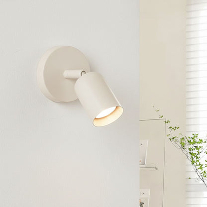 Soft Pastel Nordic Wall Light Fixture for Bedroom, Hallway & Living Room – Compact LED Sconce with Warm White Glow