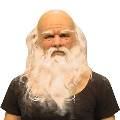 Full Face Character Mask for Adults – Natural Latex Costume Headpiece for Halloween, Theater & Cosplay Events