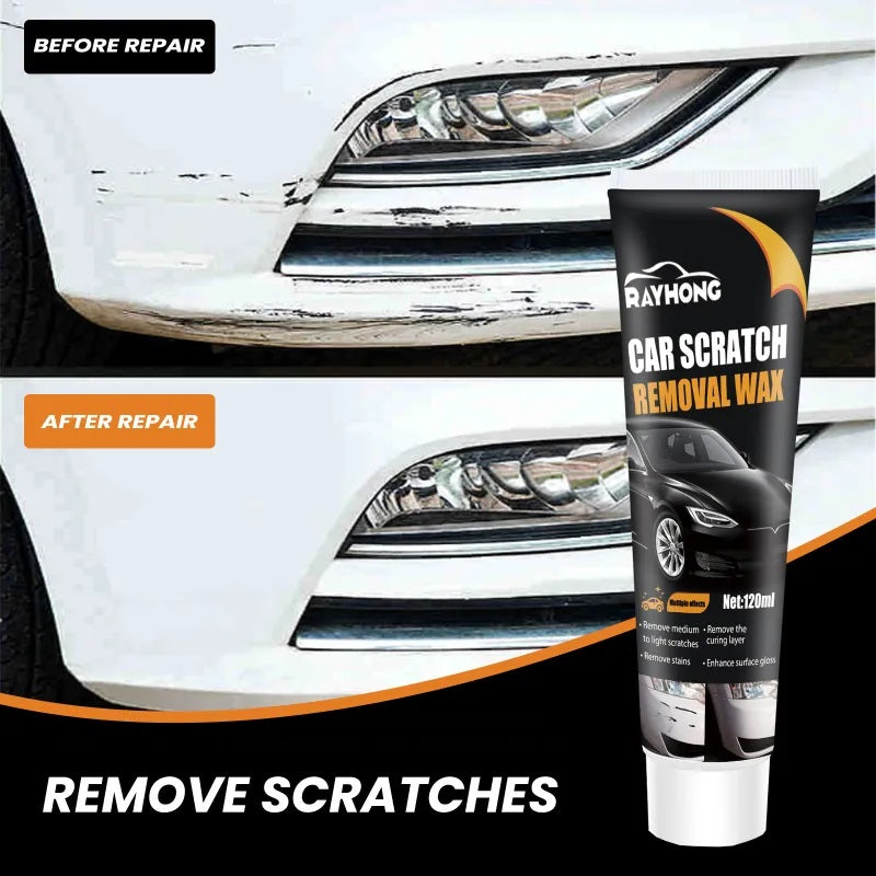 Automotive Paint Scratch Repair Compound for Cars | Restores Clear Coat & Removes Surface Marks | Works on All Vehicle Paint Colors | DIY