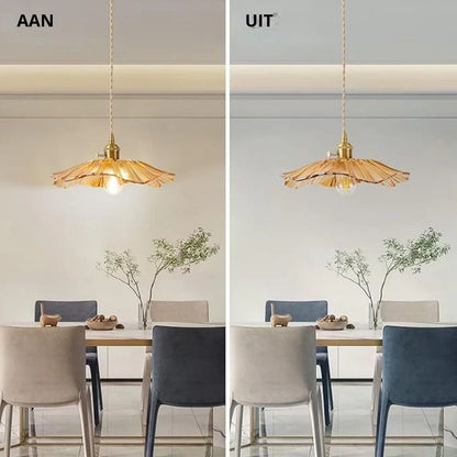 Fluted Glass Drop Ceiling Fixture 11 in Burgundy Shade Gold Hardware E27 Socket for Kitchen Island Entryway Ambient Overhead Illumination