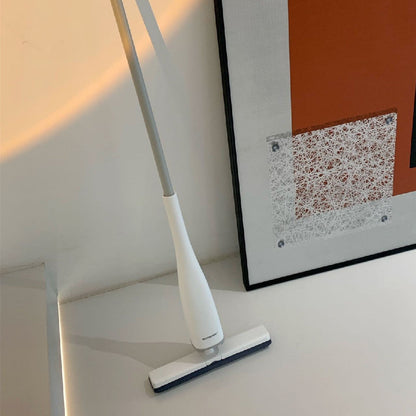 Hands-Free Squeeze Mop with Ultra-Absorbent Sponge Head for Hardwood Tile Laminate Floors Quick-Dry Microfiber Floor Mop for Kitchen Bathroo