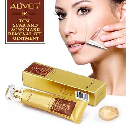 Crema reparadora de cicatrices para rostro y cuerpo, hipoalergénica y no comedogénica