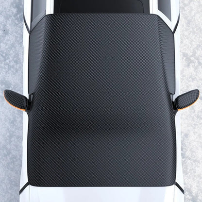 Magnetic Windshield Snow Cover for Cars – All-Season Protection from Ice, Frost & Sun – Easy Install with Built-In Magnets