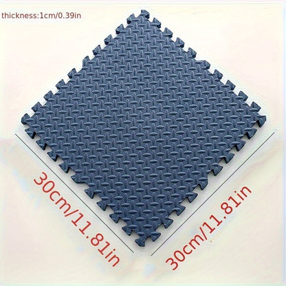 Interlocking Foam Play Mat Tiles for Kids & Babies – Safe Cushioned Flooring for Playroom, Nursery & Indoor Crawling Area, Non-Slip Puzzle F