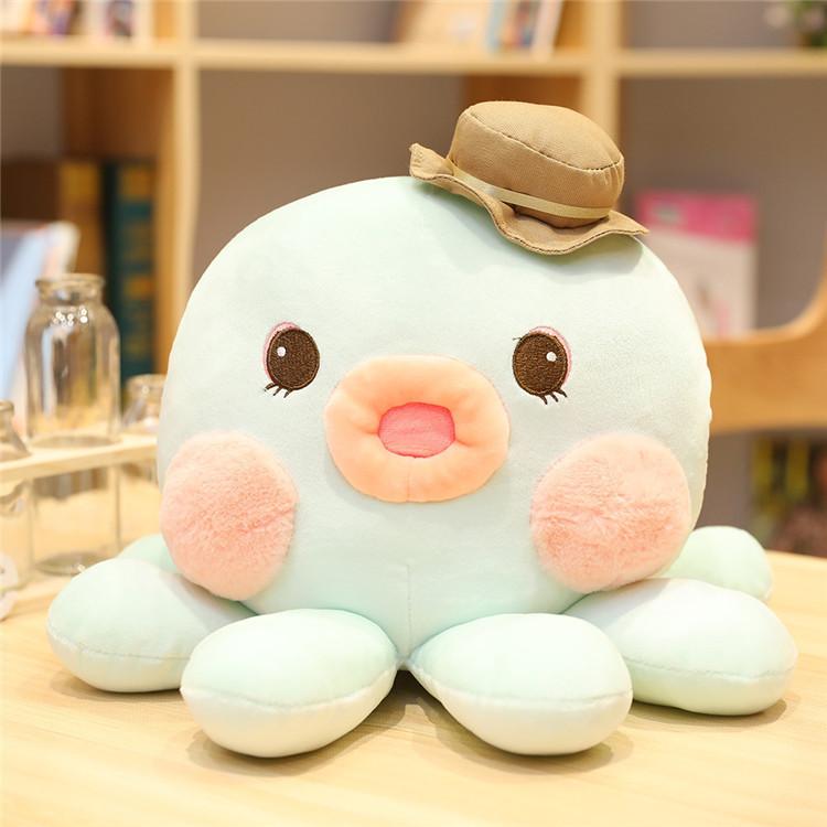 Peluche de criatura marina para niños y adultos: compañero suave y achuchable para jugar y reconfortar: relleno de algodón premium: lavable