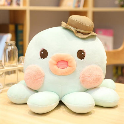 Peluche de criatura marina para niños y adultos: compañero suave y achuchable para jugar y reconfortar: relleno de algodón premium: lavable