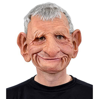 Full Face Character Mask for Adults – Natural Latex Costume Headpiece for Halloween, Theater & Cosplay Events