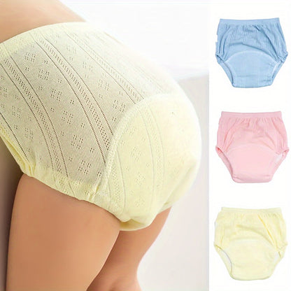 Reusable Cotton Potty Training Underwear for Toddlers – Washable Leak-Resistant Pants for Boys & Girls Learning Bathroom Independence