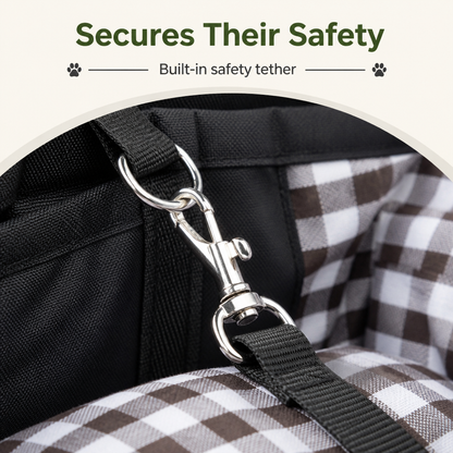 Ortekor Safety Belt & Anti-Collapse Dog Booster Seat