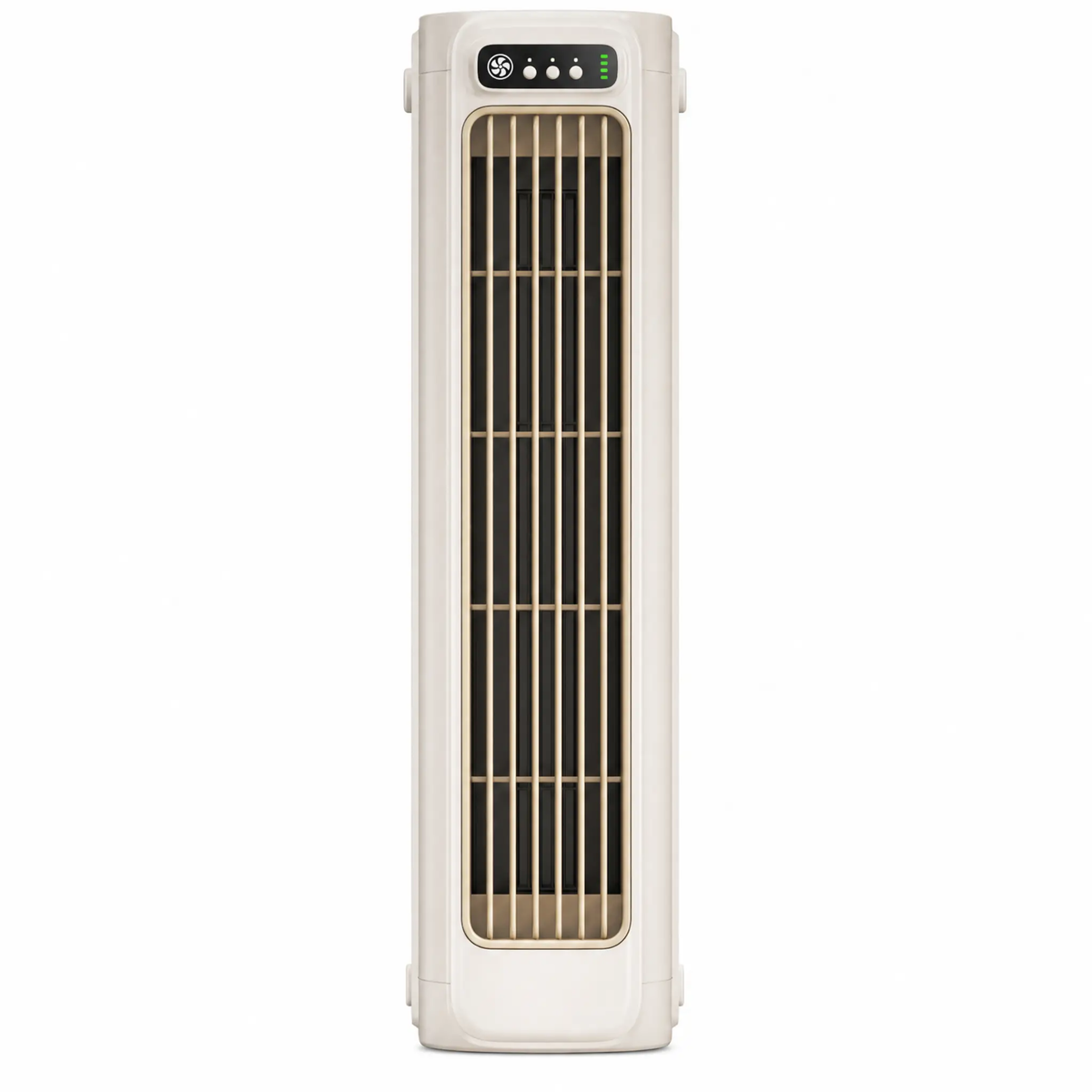 Rechargeable Cordless Personal Cooling Fan Tower with 12-Hour Battery Life – Bladeless Quiet Airflow, Desktop & Wall Mount, Lightweight for