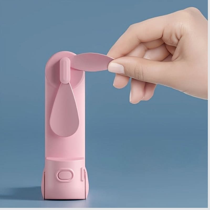 Mini Handheld Fan | USB Rechargeable Portable Fan with Silent Operation | Compact Design for On-the-Go Comfort