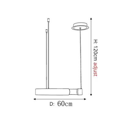 Lámpara de techo LED circular con anillo de aluminio de 20 pulgadas, altura ajustable para isla de cocina, comedor, vestíbulo, luz tipo halo colgante moderna, eficiencia energética