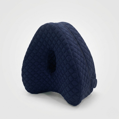 Ergonomic Knee Cushion for Side Sleepers – Contoured Hip Alignment Support Pillow with Adjustable Strap – Breathable Memory Foam for Lower