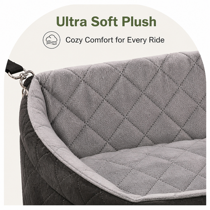 Ortekor Washable Plush & Non-Slip Car Seat Booster