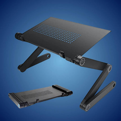 Soporte ajustable para portátil | Giratorio 360° | Promueve una postura saludable