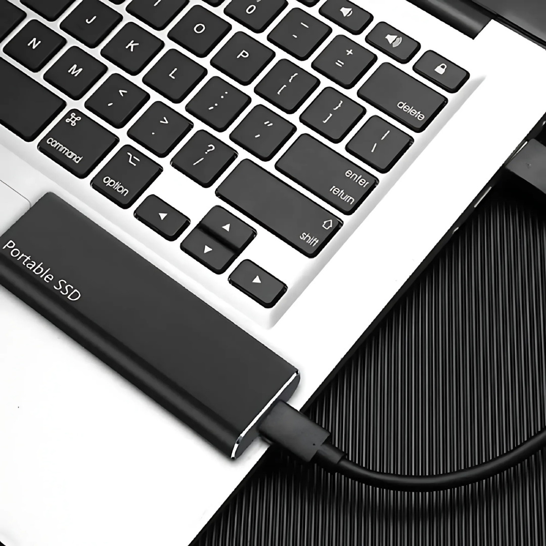 4 TB Portable USB-C External Hard Drive for Mac, PC & Android – Ultra-Slim Travel Storage