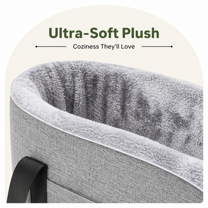 Ortekor Plush Polyester & Safety Buckles Booster Car Seat
