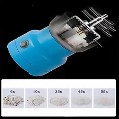 Stainless Steel Kitchen Mill 300W High-Speed Blade Grinder for Coffee Beans Herbs Seeds Spices Portable Countertop Appliance One-Touch Contr