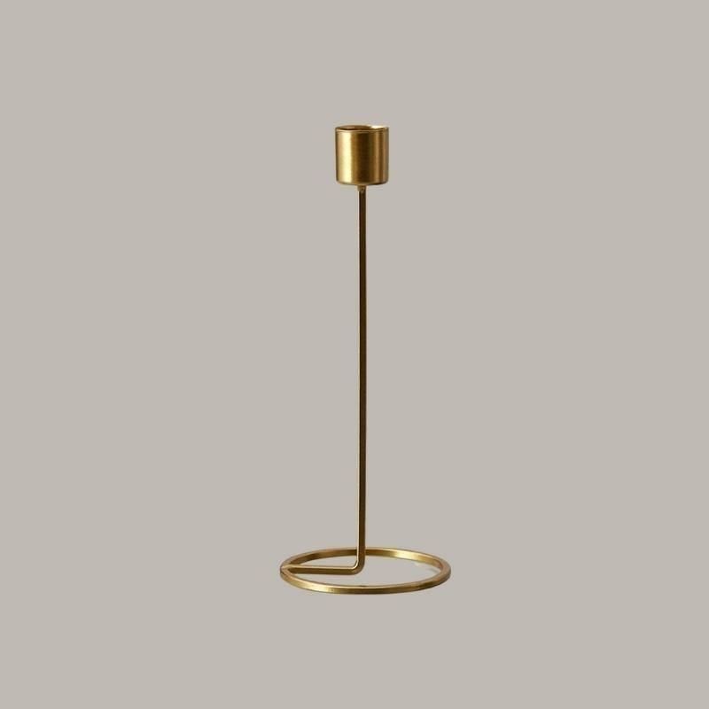 Mondrian Metal Taper Candle Holders and Candelabras