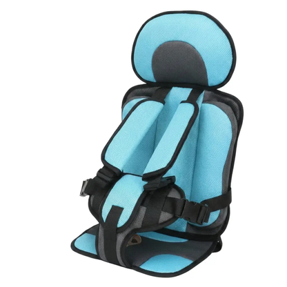 Collapsible Travel Booster Seat with 5-Point Harness for Kids 1-14 Years – Lightweight Car Safety Seat for Rideshares, Rentals & Family Trip