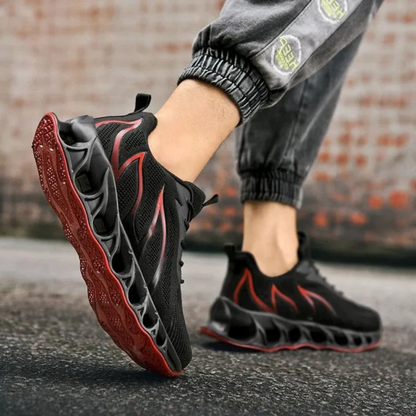 Men's Athletic Walking Shoes with Shock Absorption & Anti-Slip Sole for Running, Hiking & Daily Wear | Wide Toe Box