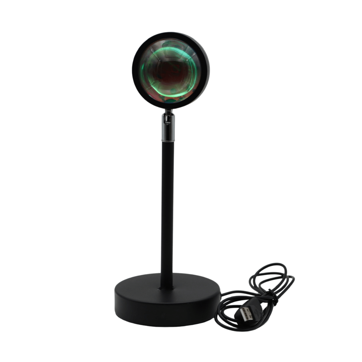 Rotating Metal LED Projection Mood Light for Bedroom and Living Room Ambient Lighting