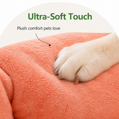 Ortekor Cozy Winter Washable Dog Bed (Anti-Slip Base)