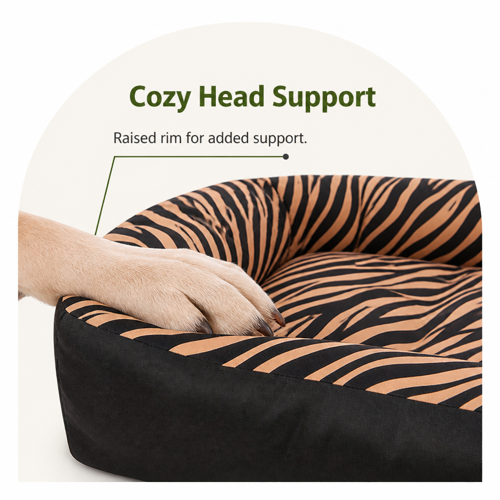 Ortekor Cozy Plush & Washable Dog Bed