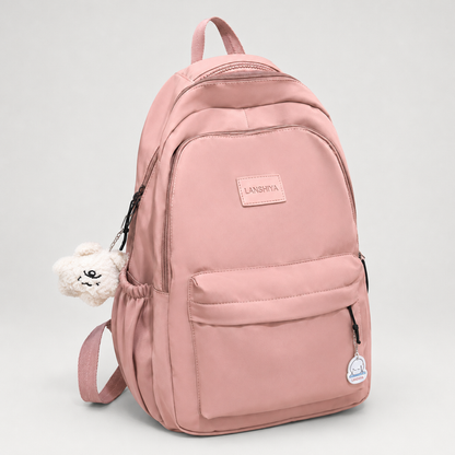 Large Nylon Travel Backpack with Padded Laptop Sleeve & Organized Pockets for School, Work & Commuting – Men Women Students