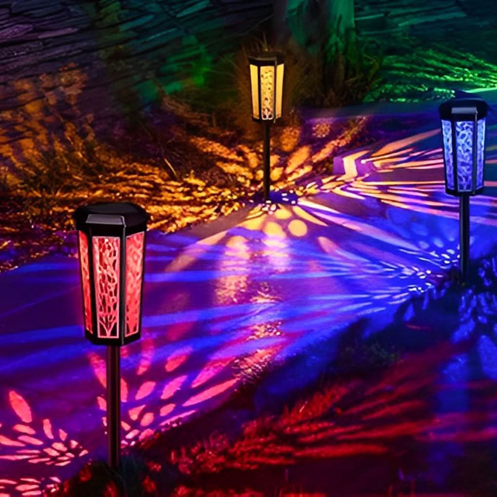 GARDENGLEAM – Lámpara solar para un cálido resplandor nocturno
