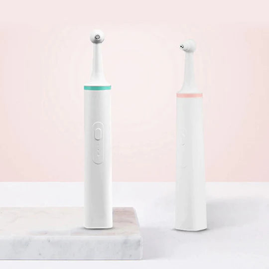 Eliminador de placa LED con tecnología de limpieza oral recargable