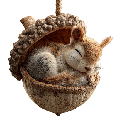 Woodland Animal Night Light for Kids – Acorn-Shaped LED Bedside Lamp with Fox, Owl, Rabbit Designs for Nursery Decor