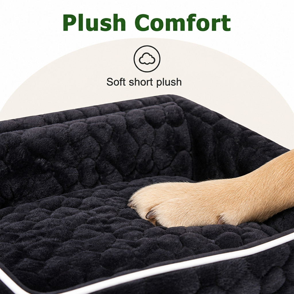Ortekor Large Washable & Tethered Dog Car Seat