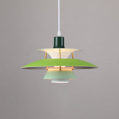 Tiered Metal Ceiling Fixture E27 Socket Mid-Century Style for Kitchen Island Dining Room Breakfast Nook Entryway Adjustable Hanging Light