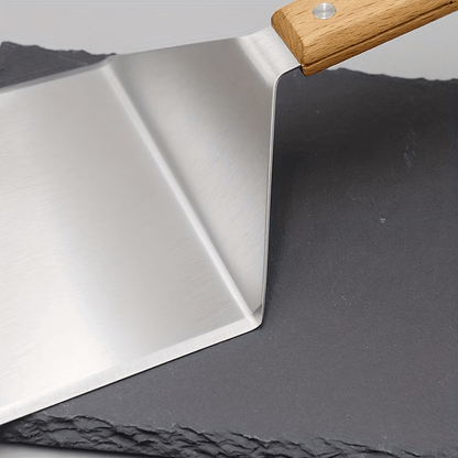 FLIPCRAFT – Espátula de barbacoa ergonómica, estructura de acero duradera