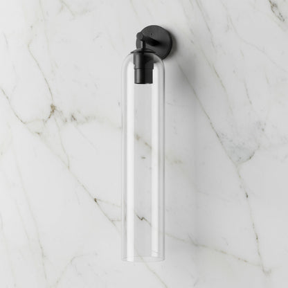 Contemporary Glass Globe Wall Sconce with LED Bulb for Bedroom Dining Room Bathroom Foyer Kitchen Study