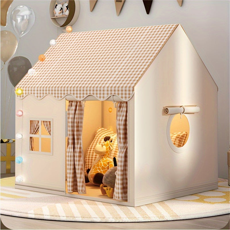 Kids Indoor Play Tent House with Spacious Interior for Imaginative Play, Creative Fun & Entertainment