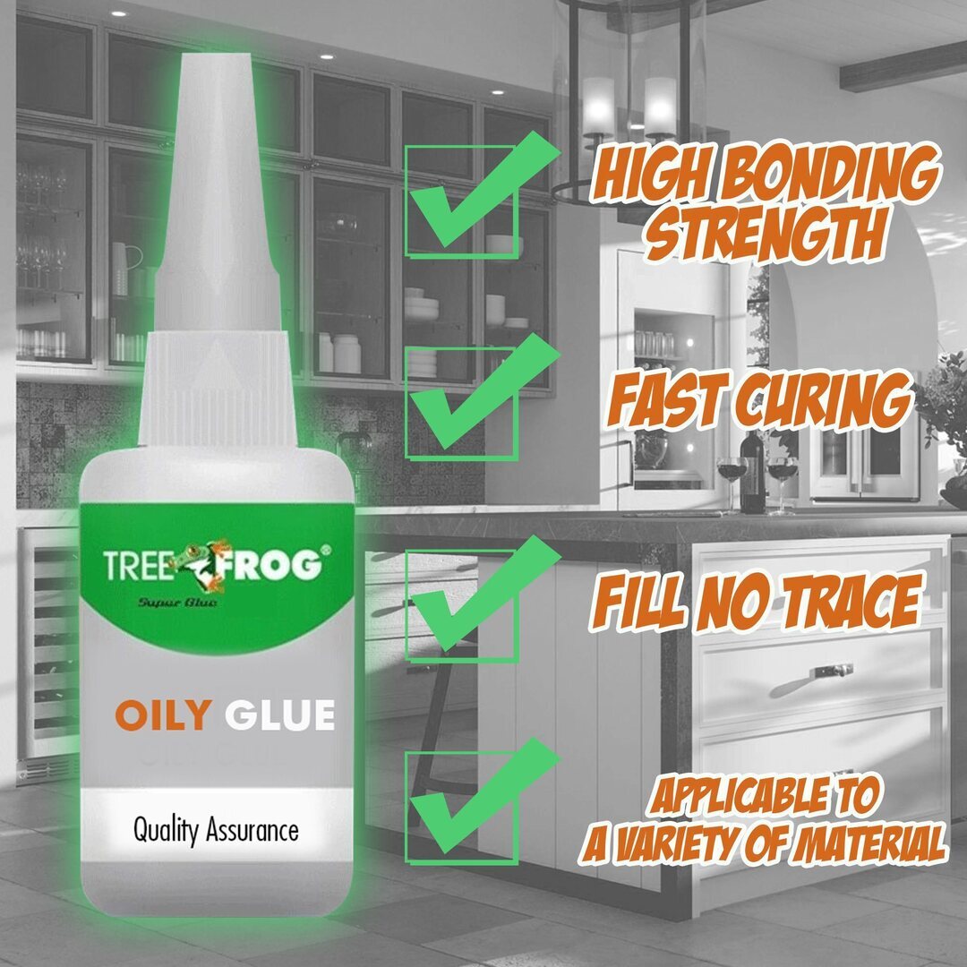 Industrial-Strength Instant Adhesive for Metal, Wood, Plastic, Rubber & Glass – Multi-Surface Repair Glue for DIY Projects, Household