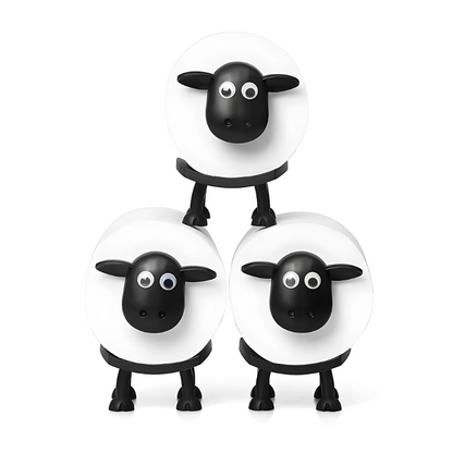 Sheep Toilet Paper Holder Stand – Whimsical Bathroom Organizer Holds Multiple Rolls – Space-Saving Freestanding TP Storage Rack for