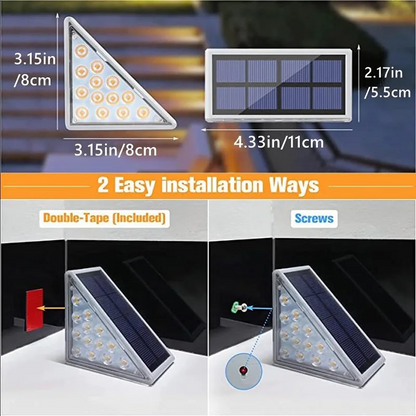 Outdoor Solar Step Lights