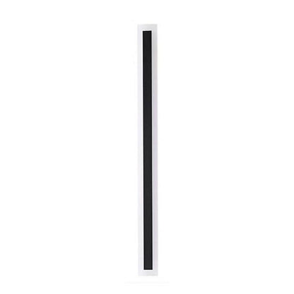 Outdoor LED Wall Sconce Hardwired Acrylic Fixture Black 12 in 7W-58W Energy-Saving Fence Patio Deck Entryway Lighting Modern Weather-Resista