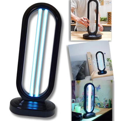 UV-C Sanitizing Light Bulb for Mattresses Carpets Upholstery | Portable Germicidal Lamp 38W | Bacteria Virus Bed Bug Eliminator with