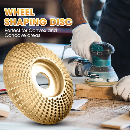 Wood Carving and Grinding Wheel with Tungsten Carbide Disc