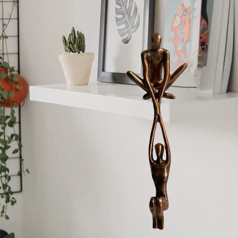 Eternal Love | Decorative Sculpture with Elegant Detailing | Meaningful Home Accent for Inspiration