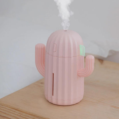 Compact Cactus LED USB Humidifier