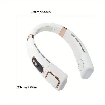 360° Bladeless Neck Fan | Portable Design with Adjustable Speeds for Instant Cooling Relief